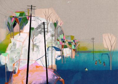Desastre climático por Seonna Hong